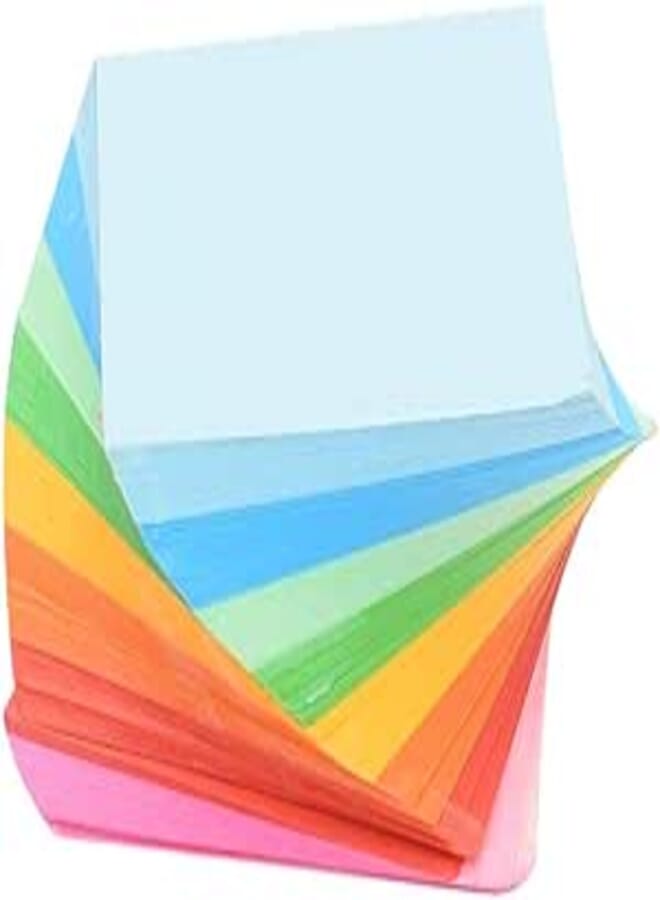 3A 9504 Colorful Note 280 Sheets 5.5x5.5 cm - Multi Color
